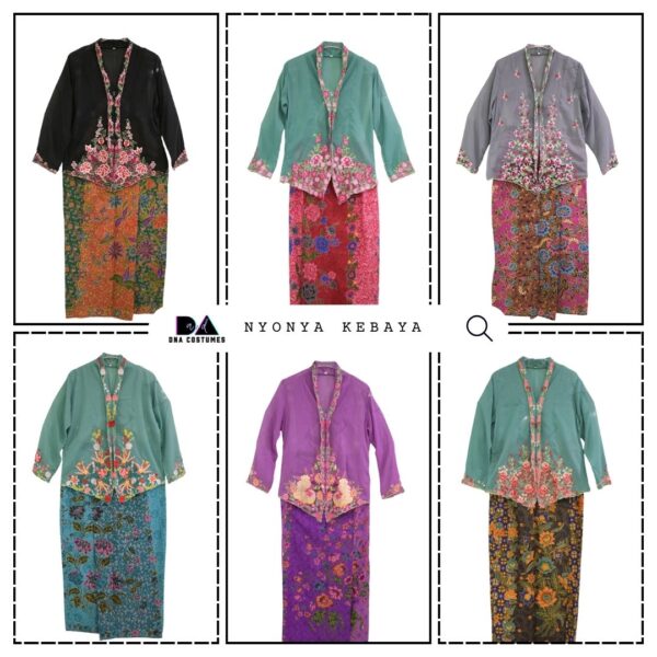 Rent Peranakan Nyonya Kebaya Costume Singapore